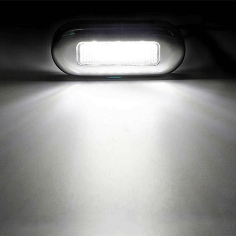 12V IP68 Vehicle Truck Tail Trailer Marine LED Clearance Marker Signal Light