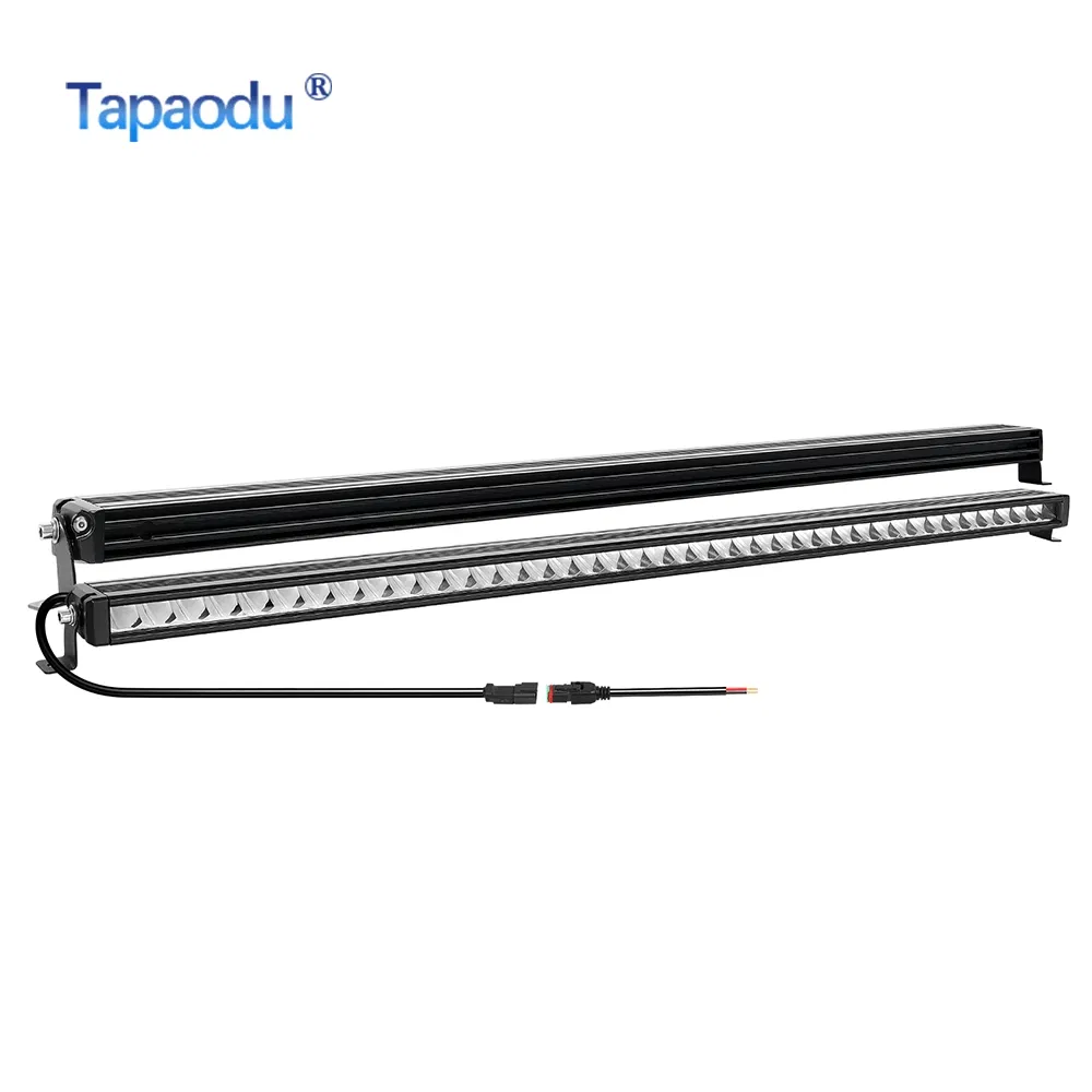 2025 New Release 44 Inch Single Row LED Light Bar - 120W 12000 Lumens Dual Mounting