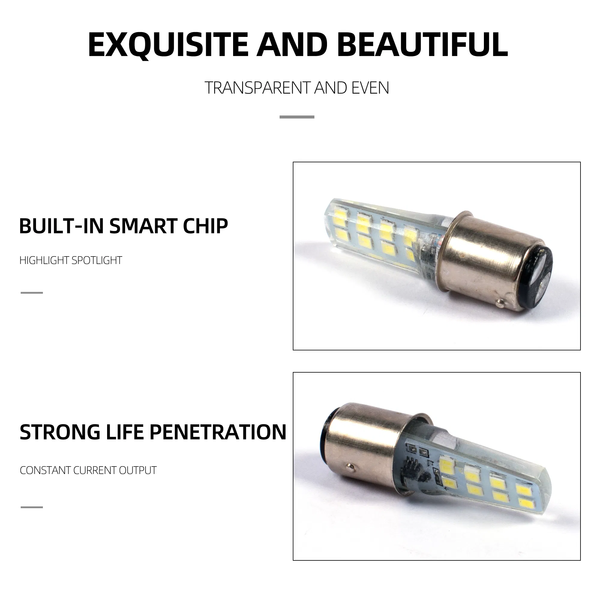 Светодиодные лампы 1157 2835 для стоп-сигналов и габаритов