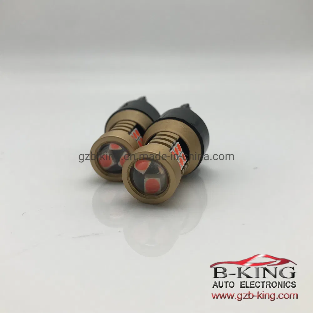 Светодиодная лампа 7443 красная для авто