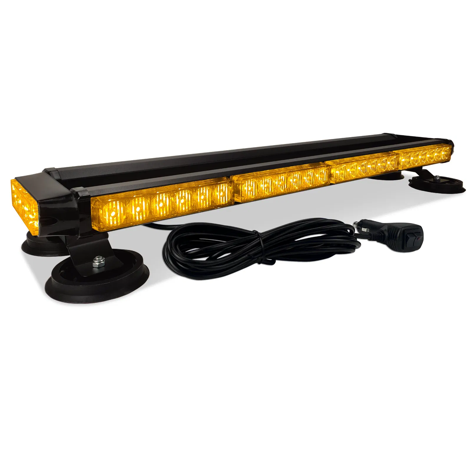 Ghf 4X4 LED Double Side Amber Strobe Flashing Light for Car Trailer Roof Safety