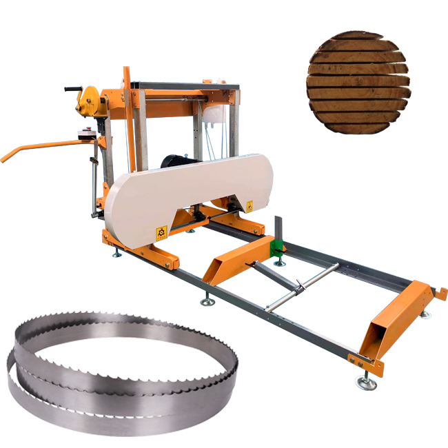 Portable Household Band Sawmill Machine