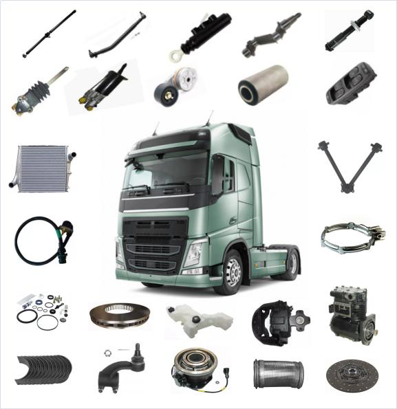 More Than 300 Truck Body Parts for Volvo Fh Fh12 Fh16 FM9 FM12 FL Truck Parts