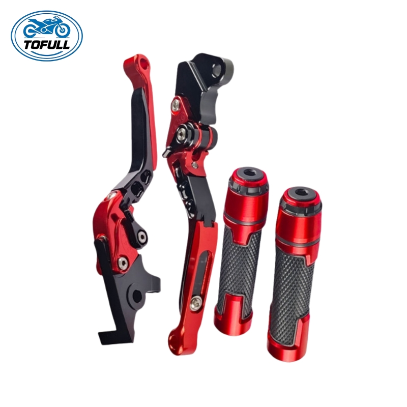 Motorcycle Accessories Extendable Brake Clutch Lever and Handlebar Hand Grip End for Honda CB650r 2019 CB650 CB 650r