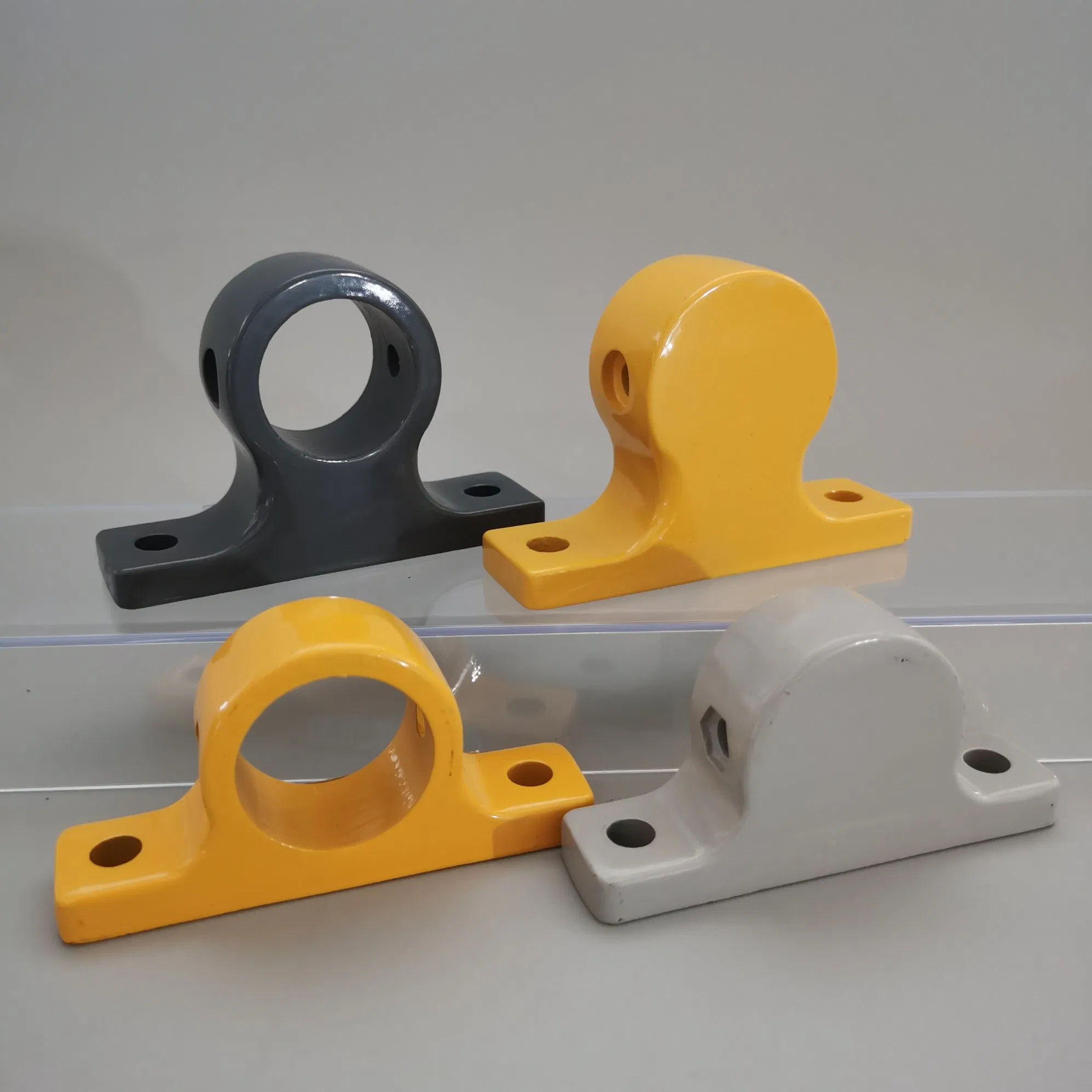 Bus Train Subway Handrail Fittings Connection Joint Glass Clamp