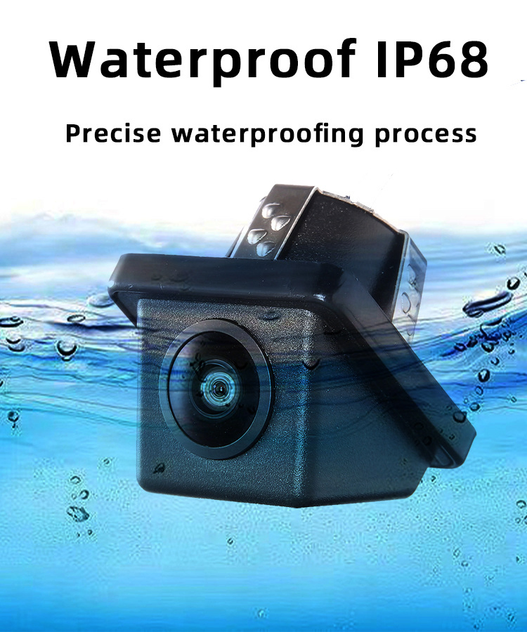 Широкоугольная камера заднего вида Fisheye HD для авто