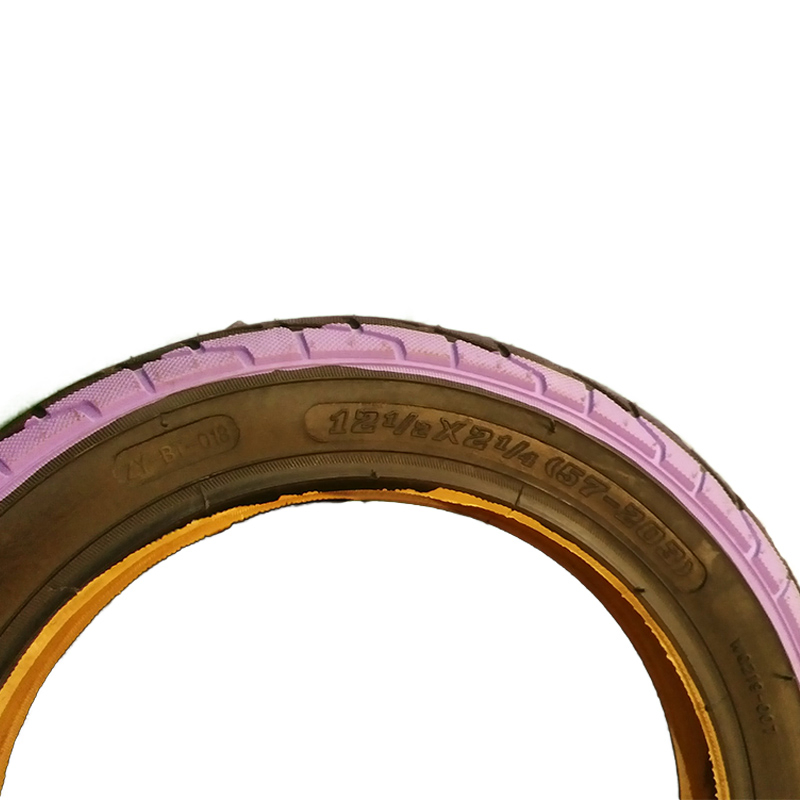 Детская велопокрышка 12-26 дюймов с цветным бортом