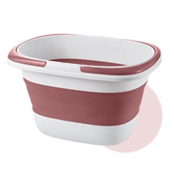 5L Collapsible Bucket with Lid Folding Basket Outdoor