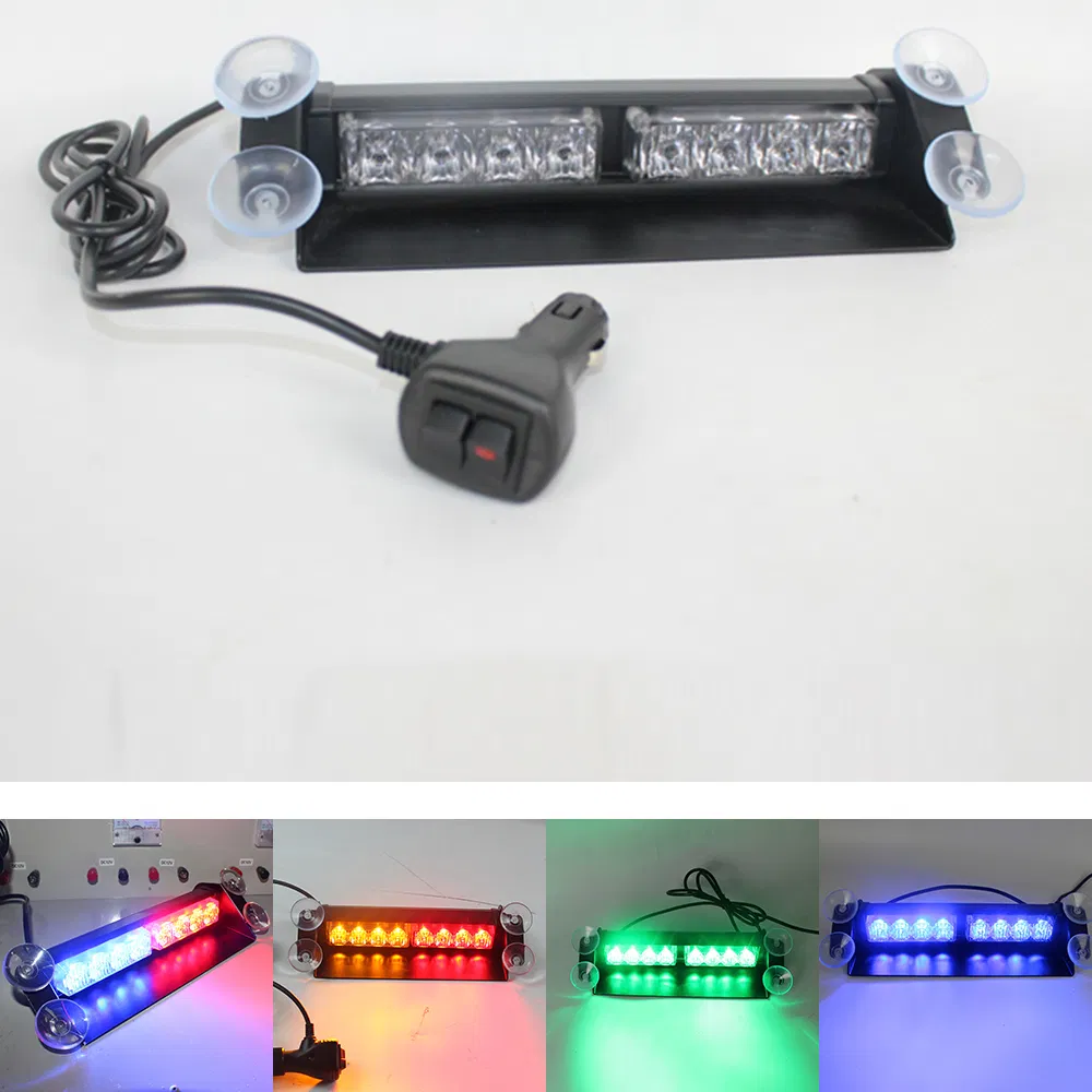 Светодиодный стробоскоп Amber Red 8 LED для авто