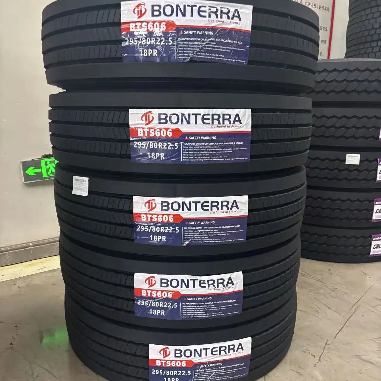Low Prices Truck Tires 295/80r22.5 Bonterra Brand Wholesale TBR