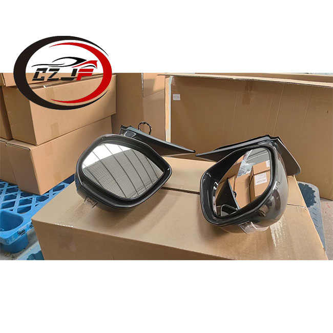 Czjf New Body Parts Car Accessories EU Black Rearview Mirror Assembly with 9 Wires Featuring Heated Function and Turn Signals for Mitsubishi Outlander 2014-2019