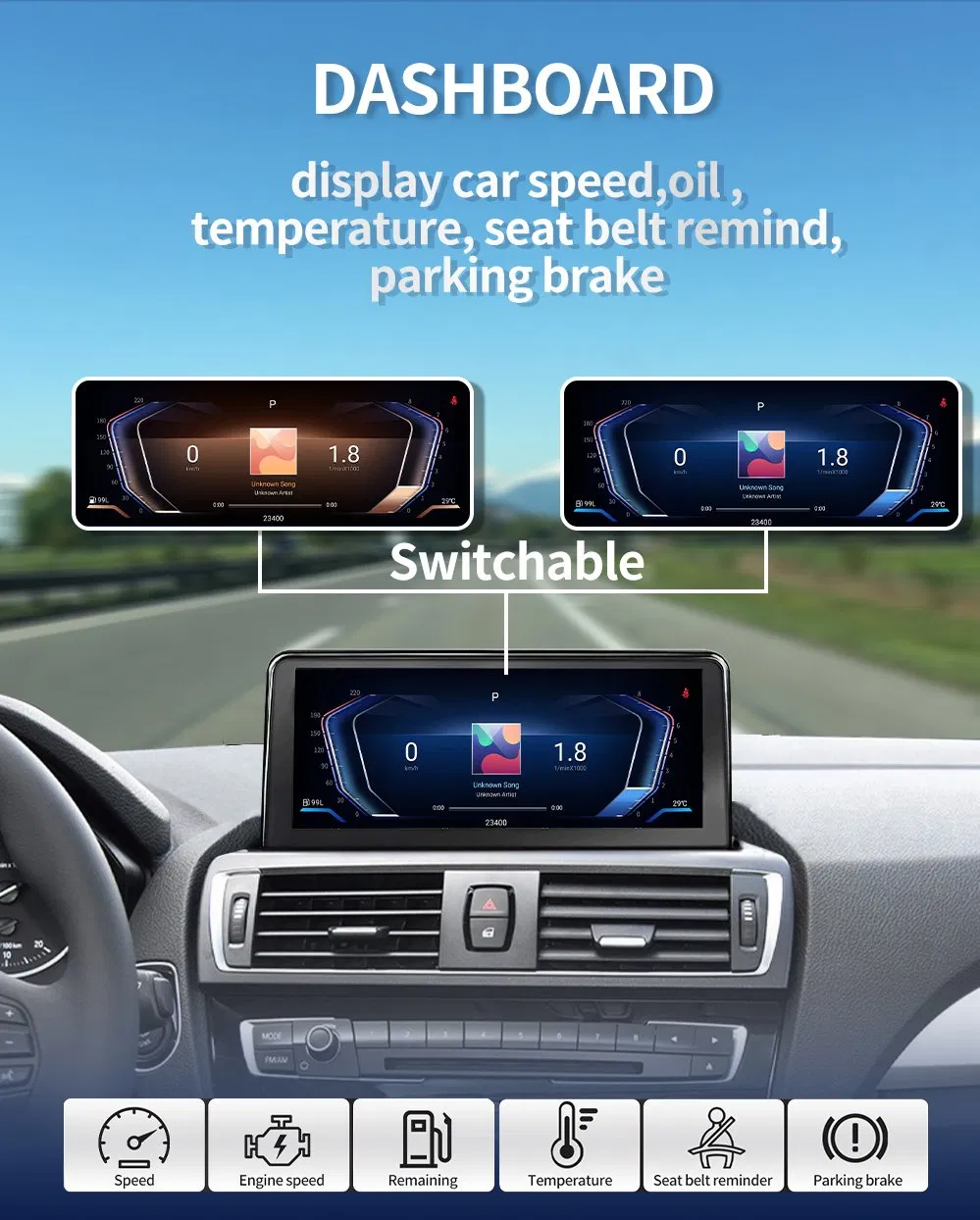 New 10.25 1920*720 Multimedia Display for BMW F30 F34 F36 Wireless Carplay Screen GPS Navi Multimedia Head Unit 360 View