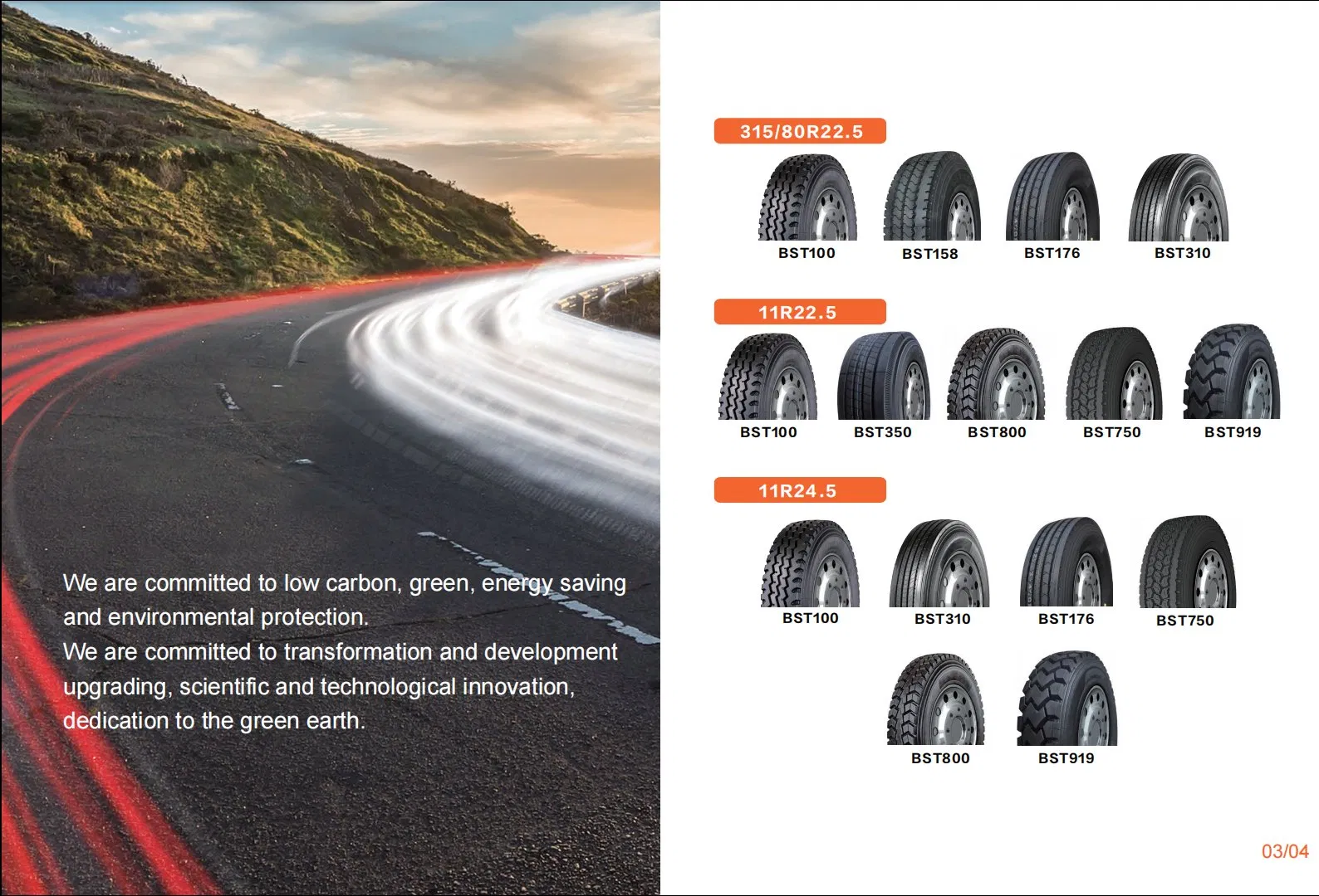 Bustu Brand #More Favorable Price#Truck Tire or Bus Tire 11r22.5 11r24.5 Bst919