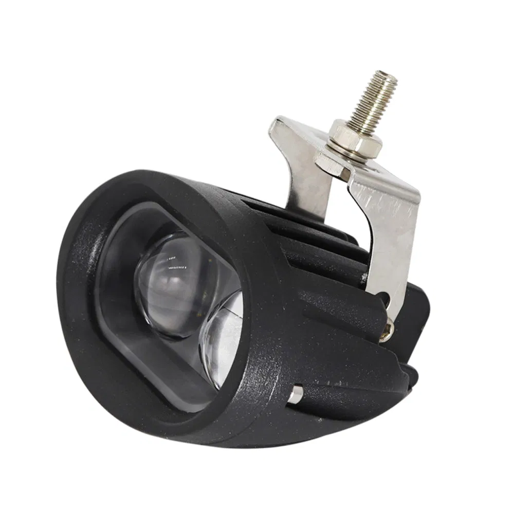 Super Bright 10-80V 20W Double Eyes LED Warning Spot Lamp Blue Red Zone Light Warehouse Safety Light Forklift Warning Light