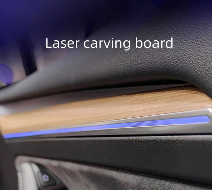 Светодиодная подсветка салона для Tesla Model 3/Y, 64 цвета