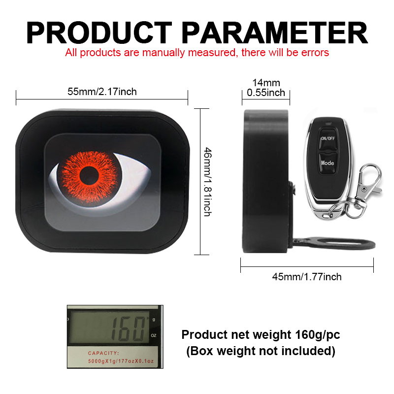 Светодиодные Дьявольские Глаза для авто и мотоциклов