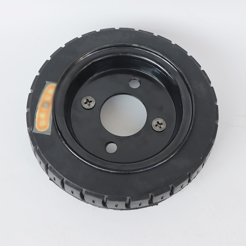 Hot Selling 25cm Solid Tires, Suitable for Engineering Electric Hand Push Trolley Front Wheel Rubber Tyre