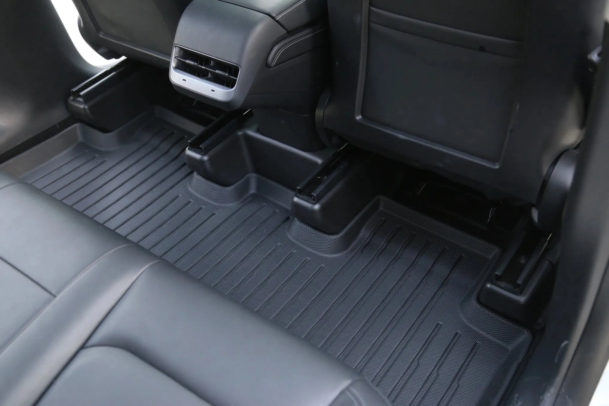 Tesla Model Y/X/3 Seat Slide Rail Pad Cover Seat Base Kick Wrap Protectors Corner Cover Case Shell for Tesla