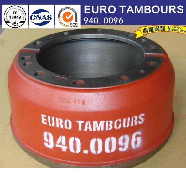Gunite 3600A Heavy Duty Truck Brake Drum Auto Parts China Professional Supplier High Quality