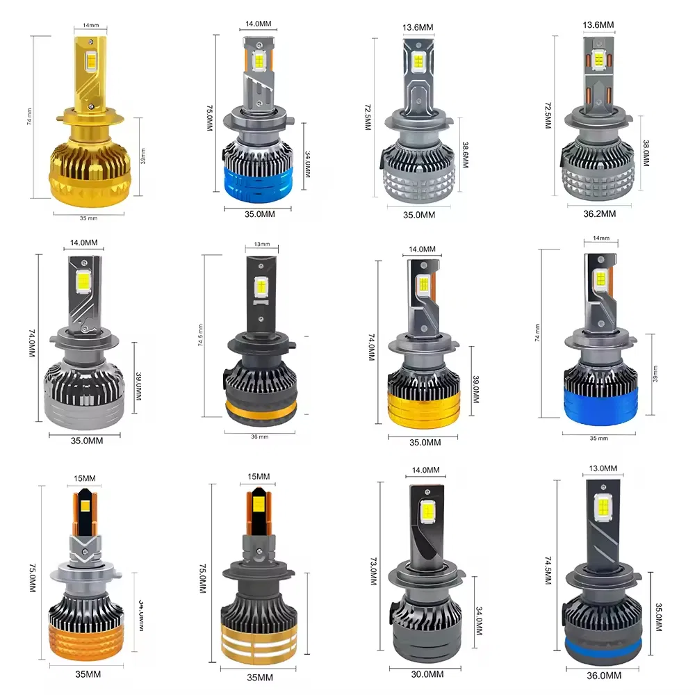 Tk-Y8q Car LED Headlight 136W 13600lm 9-36V 6 Wick LED Headlamp Bulb H4/H13/9004/9007 Car Headlamp Canbus Compatible