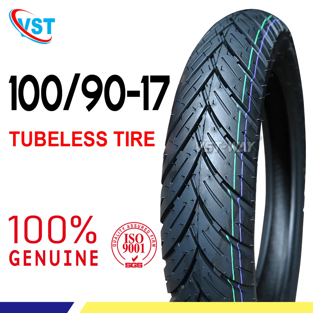 Мотошина MRF Design 100/90-17 бескамерная для Bajaj Pulsar 150, Honda CBF