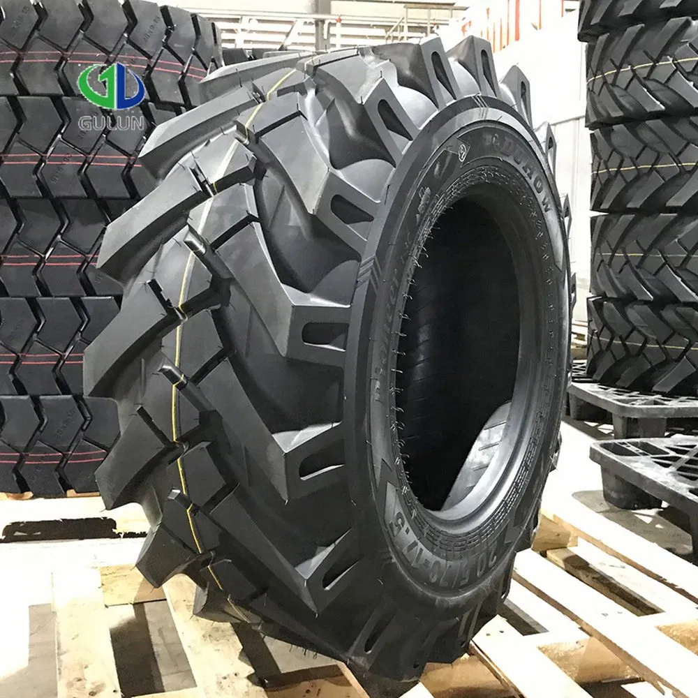 China Compact Loader Tires for Industrial Vehicles 20.5/70-16 16/70-20 24 405/70-24 20.5/70-17.5 High Quality Pneumatic Tires