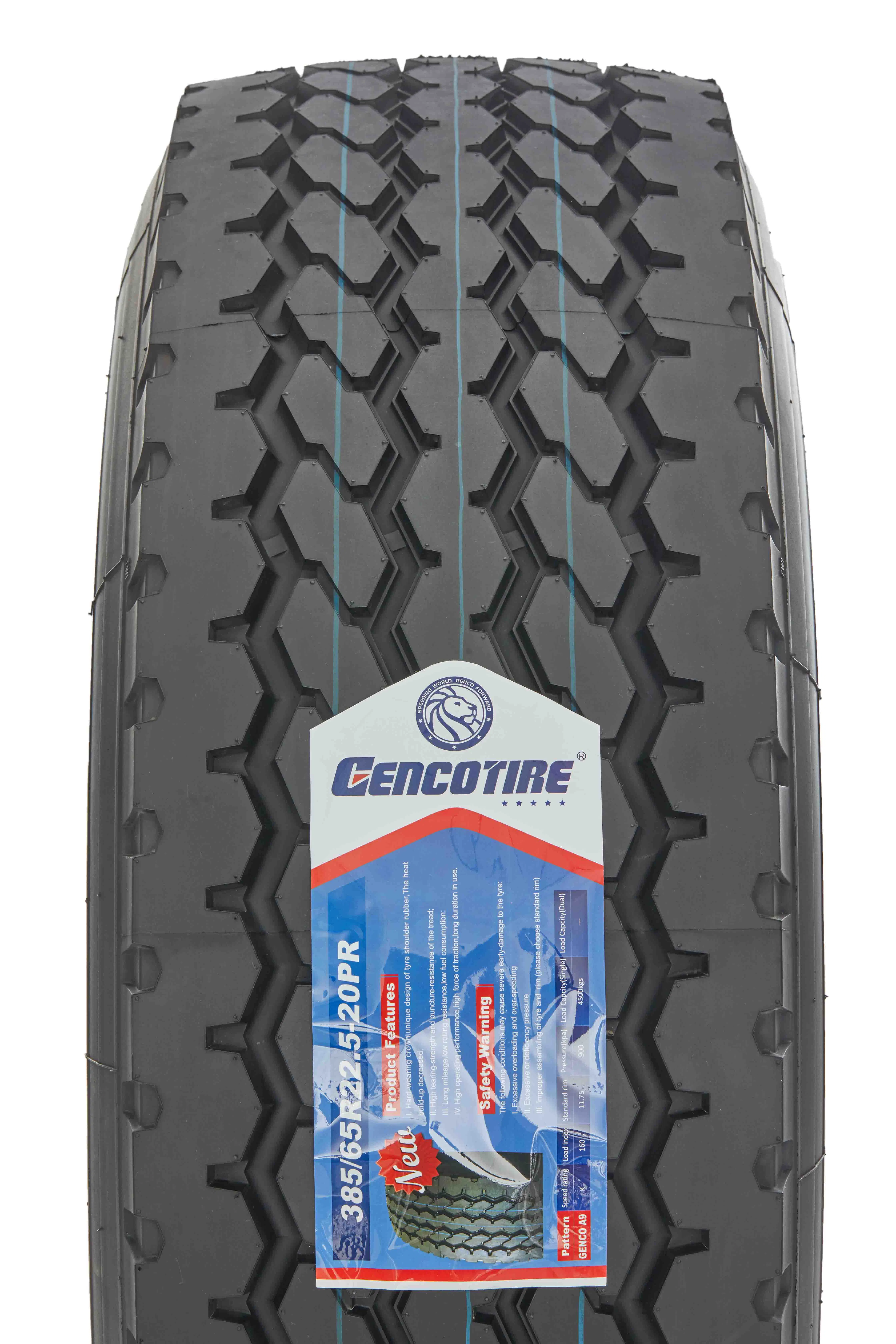 Radial Truck Tyre Gencotire High Quality 385/65r22.5