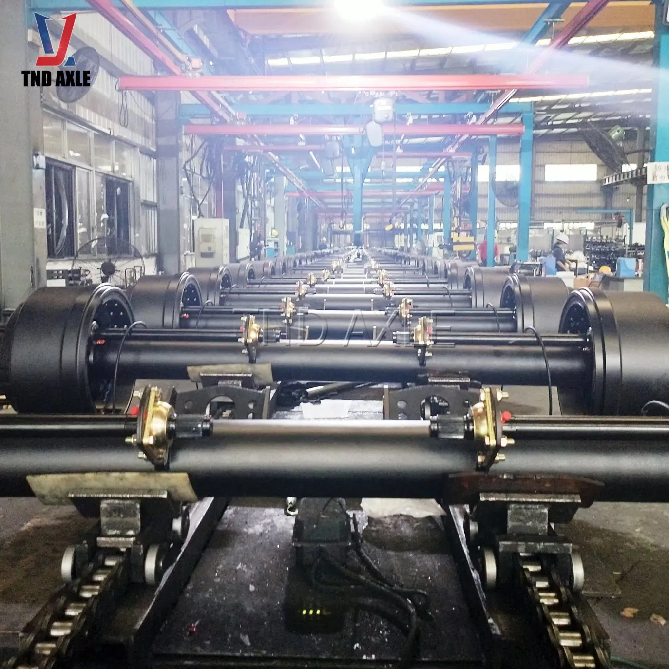 Engineering Construction Machinery Parts LED Car American Type 13t Oil Lubricates Axle