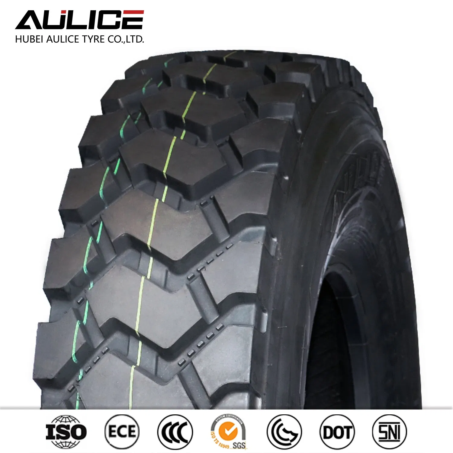 Chinese Truck Tyre Aulice Brand All Steel Radial Tyre 12.00R24 20PR/22PR Transverse Pattern TBR Tyre with High Quality Longer Mileage
