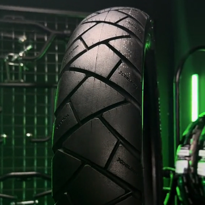 Шина мотоциклетная бескамерная 17 дюймов, внедорожная