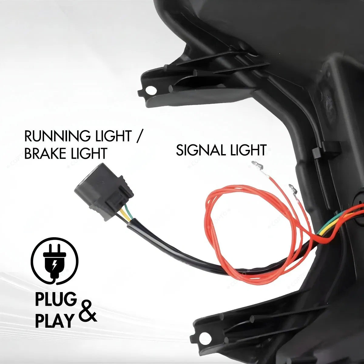 Стоп-сигнал Click160 Vario160 RGB для мотоцикла Honda