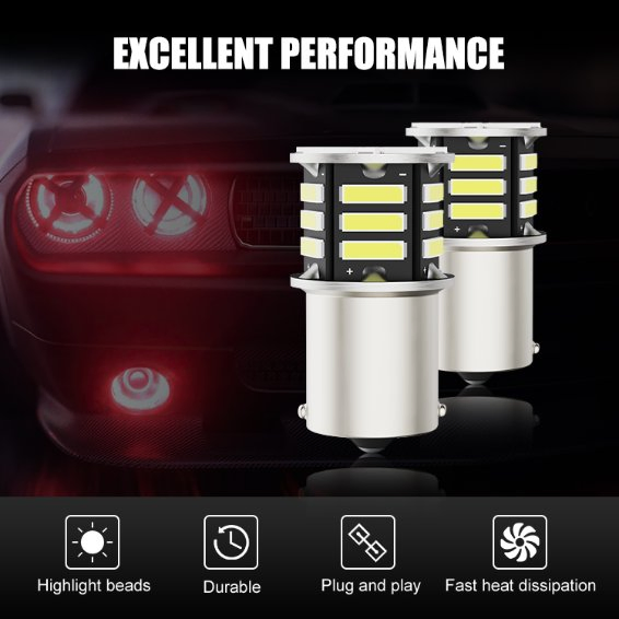 Светодиодные лампы BKR P21 7020 для поворотников и стоп-сигналов