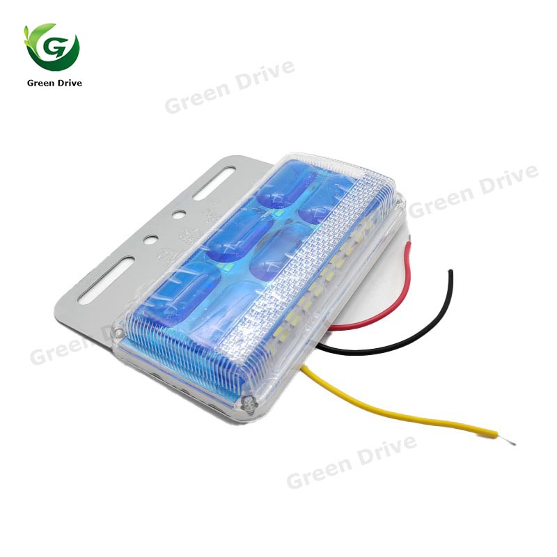 Синие светодиодные габаритные огни для грузовиков и прицепов