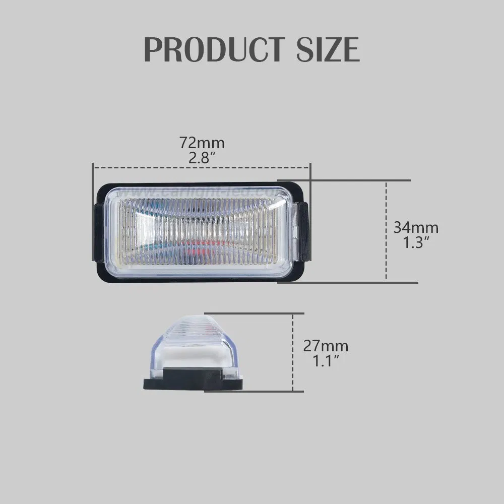 Боковой светодиодный указатель поворота и габаритный фонарь