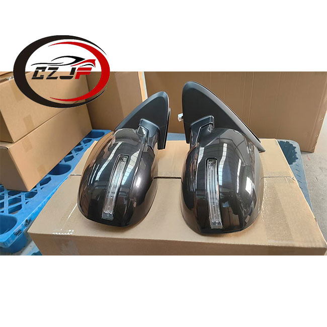 Czjf New Body Parts Car Accessories EU Black Rearview Mirror Assembly with 9 Wires Featuring Heated Function and Turn Signals for Mitsubishi Outlander 2014-2019