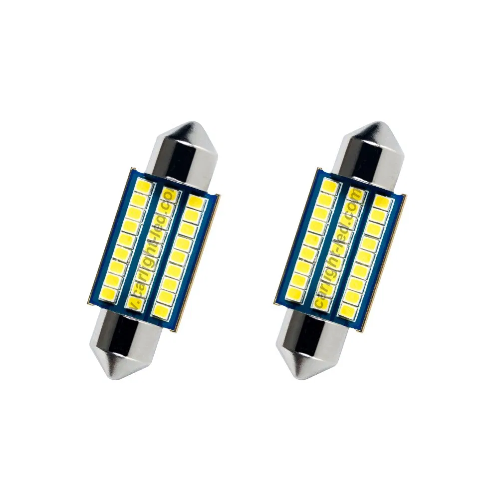 Светодиодная лампа для номерного знака 36мм SMD2016 (S85-36-027W2016P)