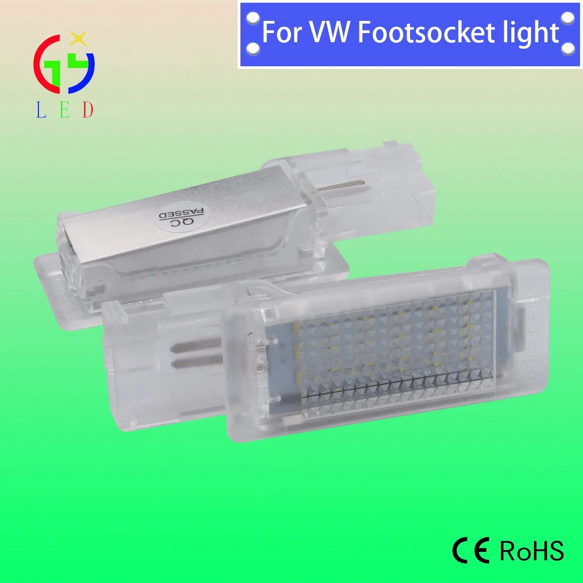 Светодиодные лампы 12V для подсветки ног VW