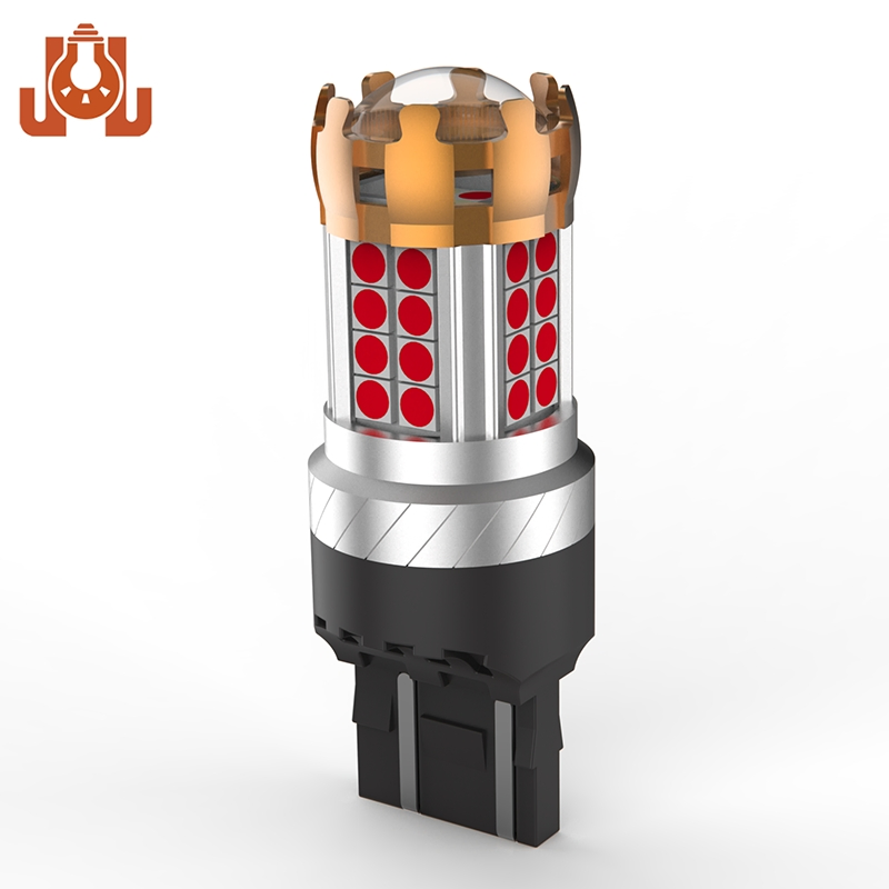 Светодиодная лампа 7443 T20 красная для стоп-сигнала авто