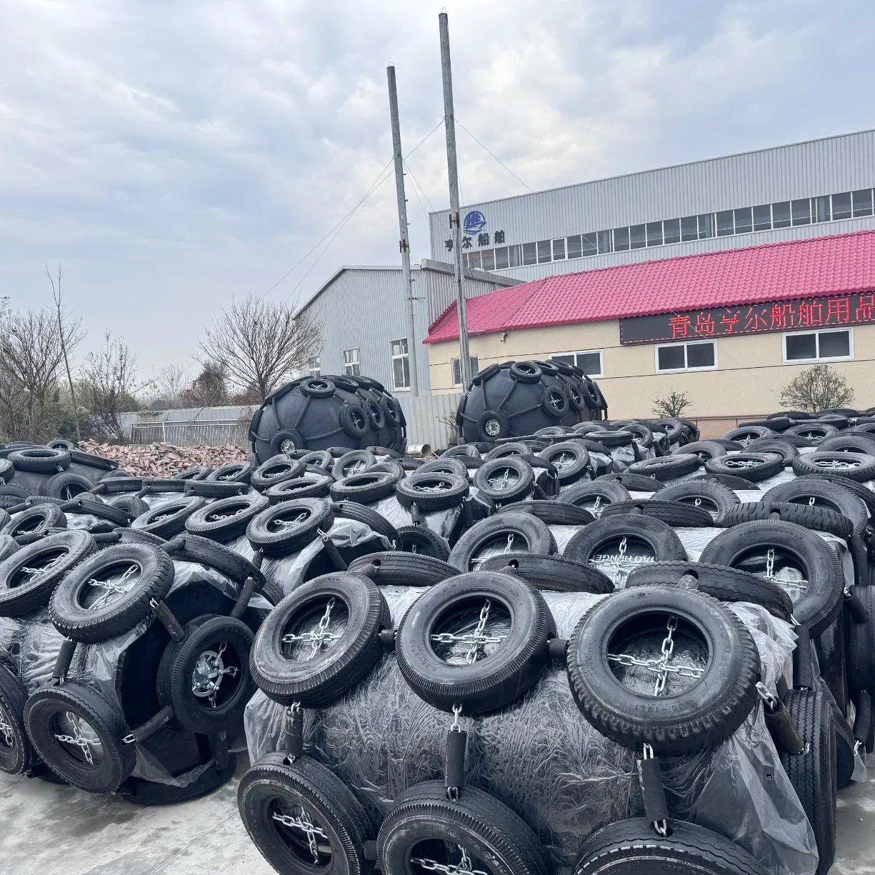 Durable Multi-Purpose Foam Fenders for Commercial and Recreational Use