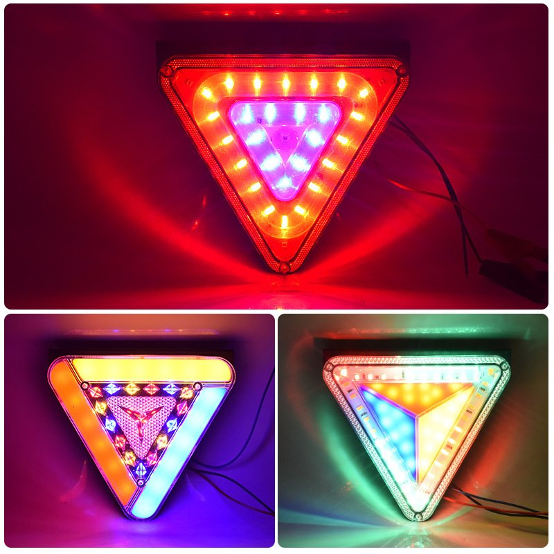 Стробо-фонарь 7-цветный противотуманный для грузовиков