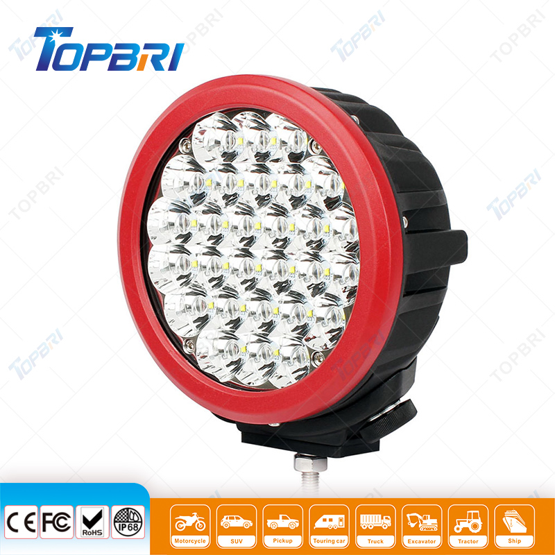 High-Performance 90W 12V White LED Work Lamp for Motorcycles