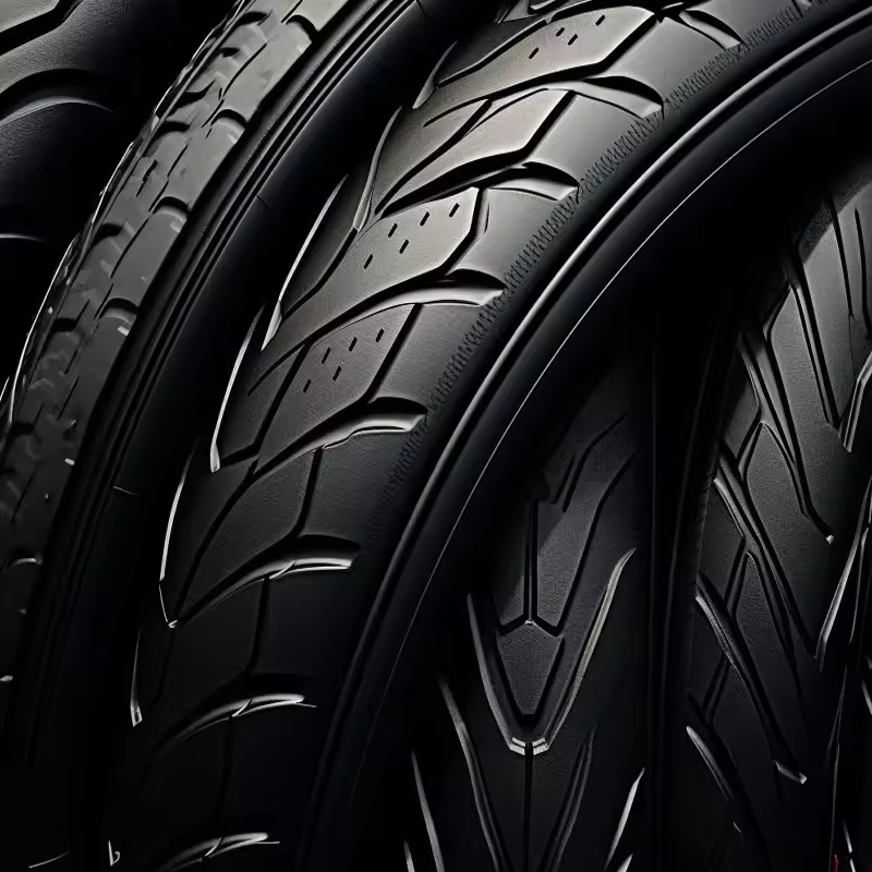 Efficient Black Radial Tire with Custom Packaging for Fast Delivery
