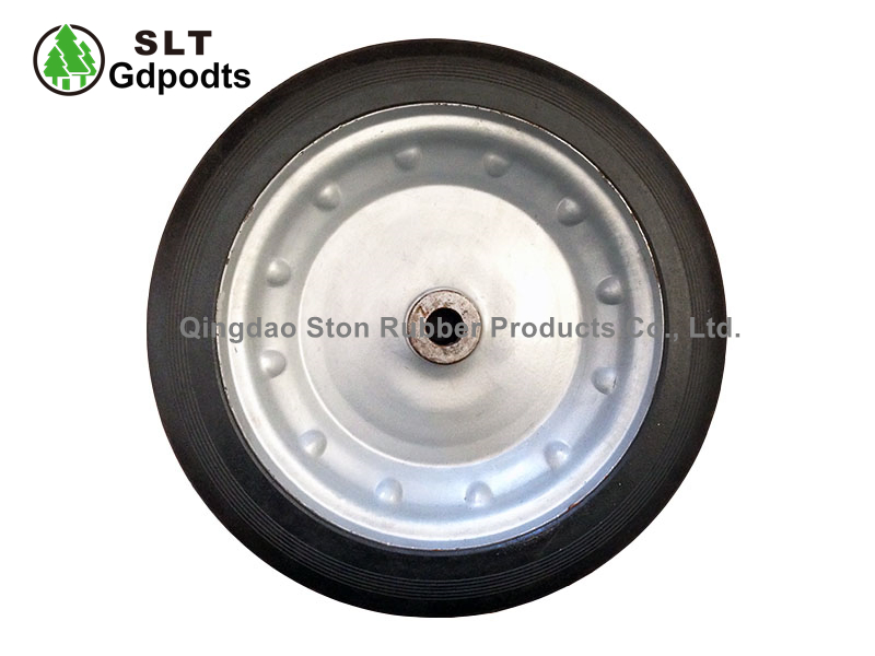 12 Inch Heavy Duty Trolley Wheels Rubber