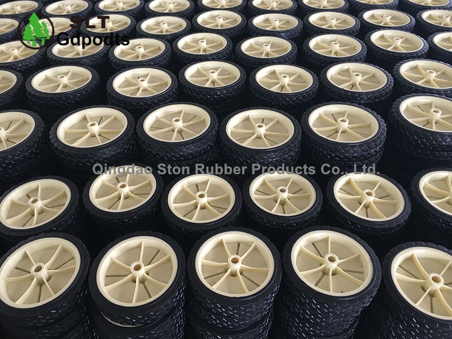 6 Inch Rubber Wheel for Cart