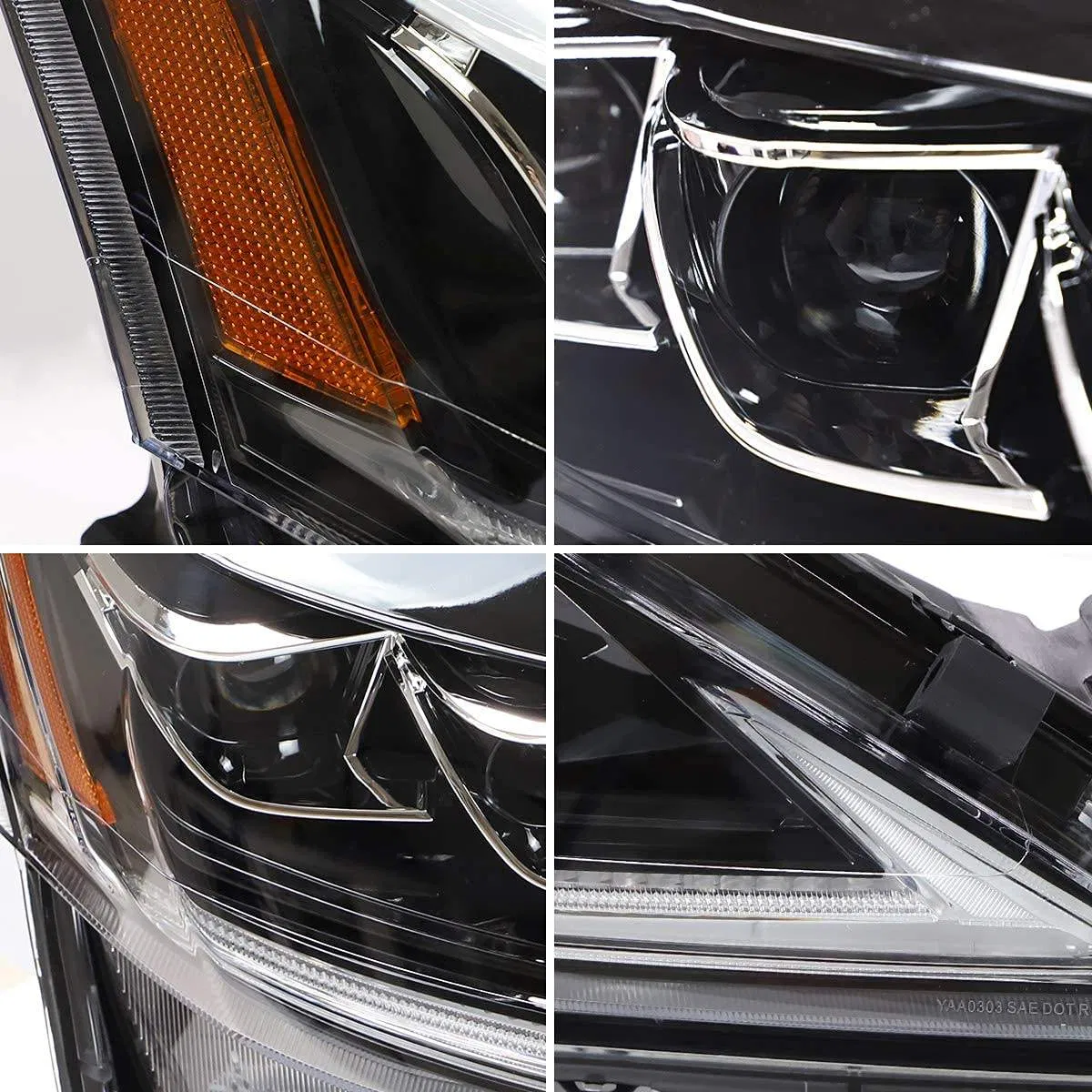 15-25W Clear High LED EV Components Car Headlight for Vehicle Repair