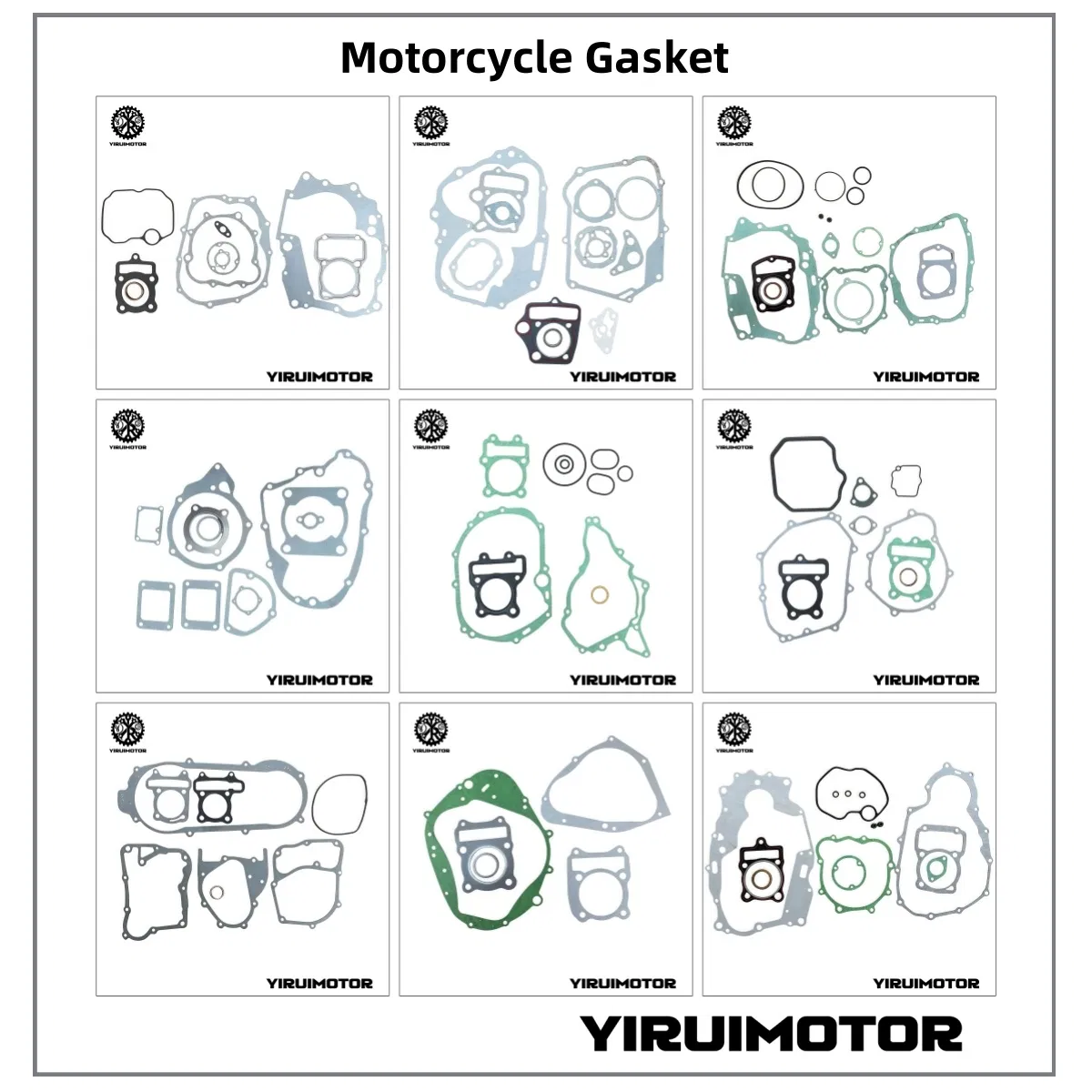 Motorcycle Spare Engine Parts Cylinder Piston Gasket Seal Kit