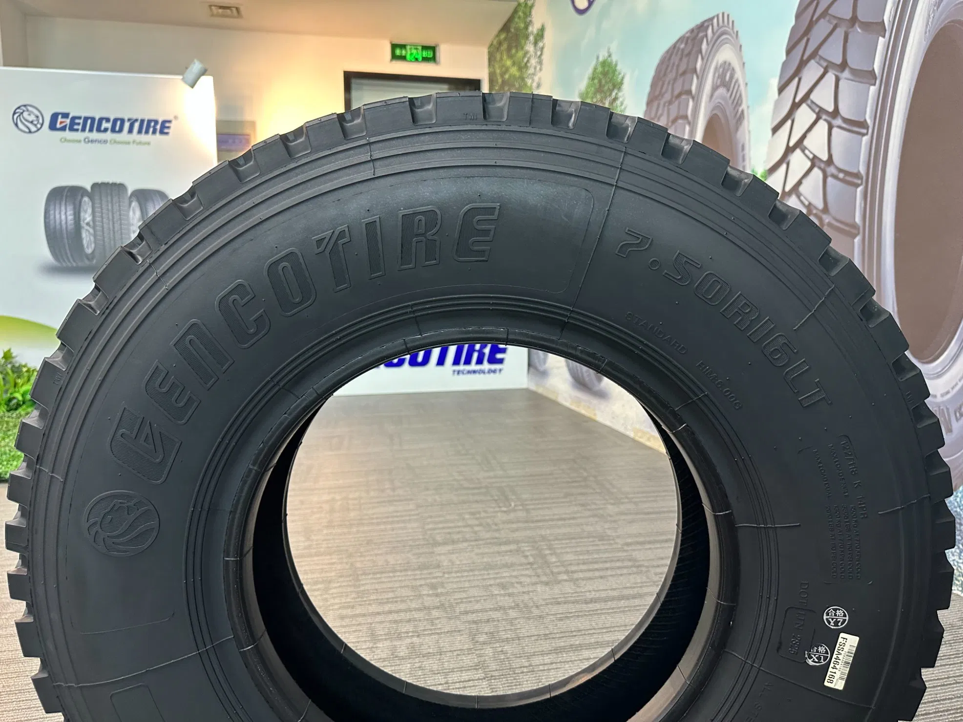 TBR Tyres Gencotire 750r16 Light Truck