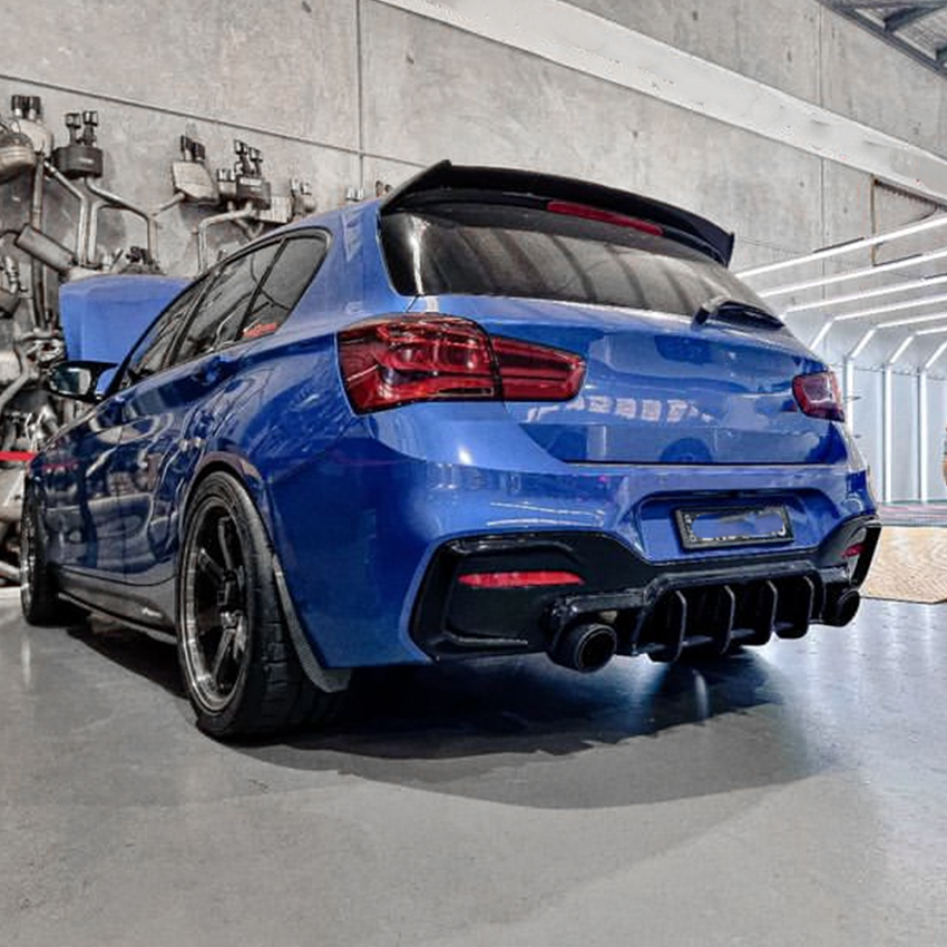 for BMW 1 Series F20 Lci M140I MP Model Rear Lip Spoiler Rear Blade Wind Blade Modification