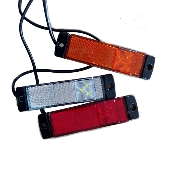 Габаритный светодиодный фонарь T-Bull Amber 12-24V