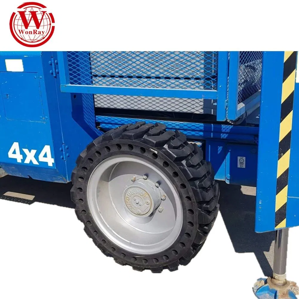Genie GS5390 Scissor Lift Solid Tires 12-16.5 with Rim